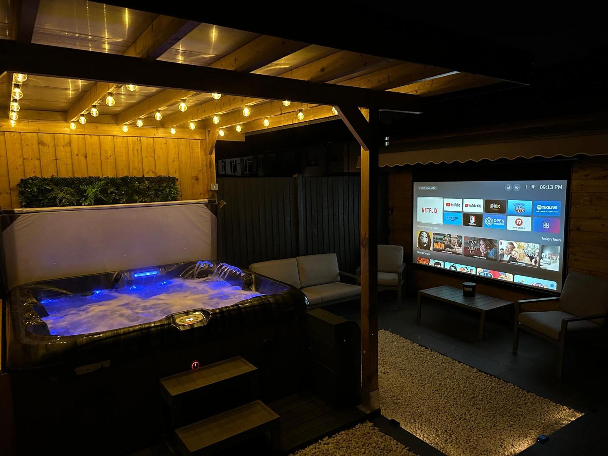 Апартаменты Wild & Free Hot Tub Retreat Дартфорд Экстерьер фото